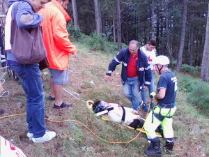 Attività di primo soc. in montagna CRI e Vol. Pro Natura 1
